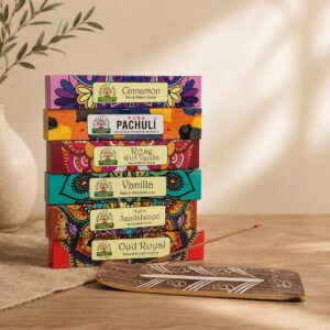 6 Boxes Incense Package + Holder for FREE